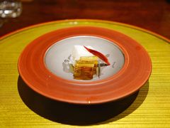 海鲜淡雪配鳗鱼寒天冻-加奈日本料理