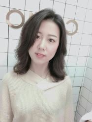 点击看大图 -COMO SALON 烫染可茉发型