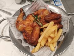 奥尔良烤鸡配薯条-卡朋西餐(乐峰广场店)