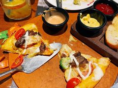 榴莲牛排pizza-米斯特比萨(罗斯福店)