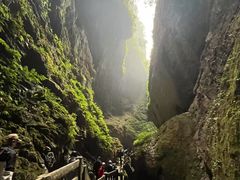 -龙水峡地缝景区