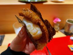 扇贝海胆寿司-鮨青(恒基名人购物中心店)