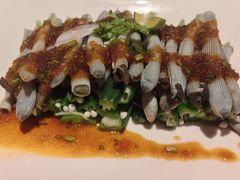 秋葵拌沙虫-黑明餐厅(白鹭洲店)