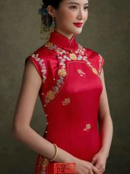 点击看大图 -藤薰定制中式嫁衣礼服旗袍店