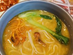 松茸鸡汤手擀面-杏花堂山西菜馆(壹方城店)