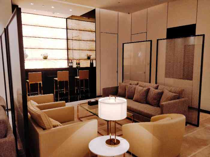 国金中心贵宾厅(vip lounge)-"当日消费五万就可以办理vip 相对于万象