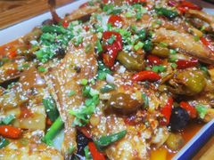 泡椒耗儿鱼-兔槽江湖菜·重庆璧山兔(水围店)