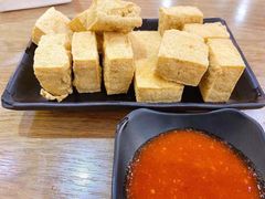 金陵炸臭豆腐-宝记烧烤·碳锅羊肉·羊蝎子火锅·夜食社(文体路创始店)