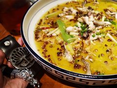 鲜椒姜丝蛙-厨道重庆菜馆(鸳鸯店)