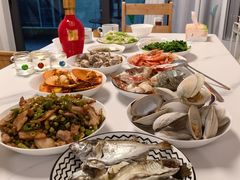 -霞涌市场海鲜摆卖区