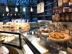面包甜点陈列柜-麦田工坊(月湖店)