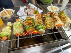 -万家乐带皮五花肉烧烤(临淄大院店)