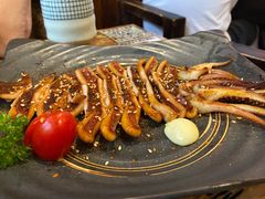 现烤整只大鱿鱼-小川洋风料理(汉街店)