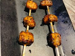 烤猪颈肉-烤匠麻辣烤鱼(青羊万达店)