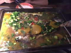 -探鱼·鲜青椒爽麻烤鱼(广州花都来又来店)