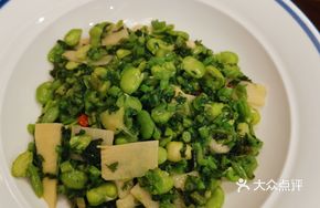 Fava Bean Pickle Stir-fried with Bamboo Shoots