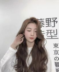 点击看大图 -藤野造型烫发染发