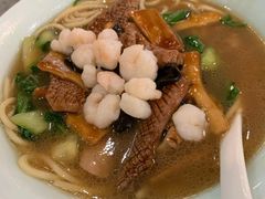 虾爆鳝面-奎元馆.百年奎元.非遗传承(西湖边的解放路店)