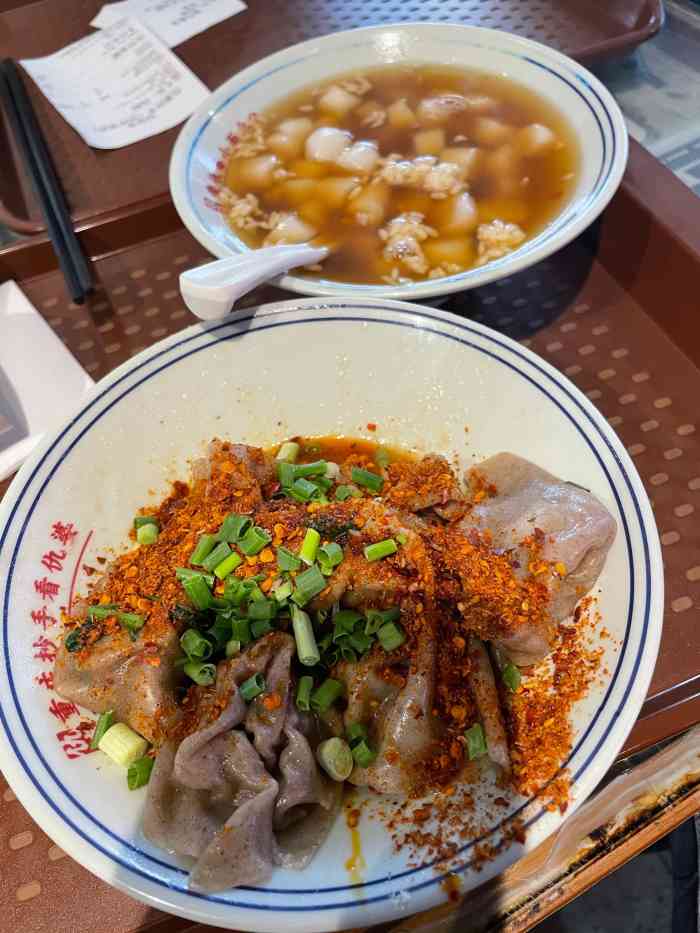 仇婆抄手(宗师店)-"口味:超级喜欢吃他们家的红豆冰汤圆和红糖.