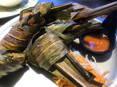 香兰叶包鸡-萨芭蒂高空花园餐酒吧