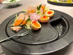 香煎鹅肝配溏心蛋-松鹤楼(狮山永利广场店)