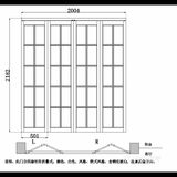 今日分享[礼花]装修时找了好久的白色木质折叠门，美吗？