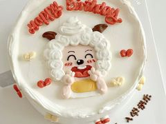 -咖咖熊蛋糕定制·英国蓝风车动物性淡奶油