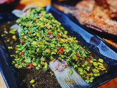 凉拌鲫鱼-峨眉山原汁双双烧烤(净居寺店)