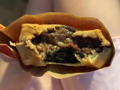 巧克力鲜酪甜品-拾烧·古法手作车轮饼(西直门凯德茂店)