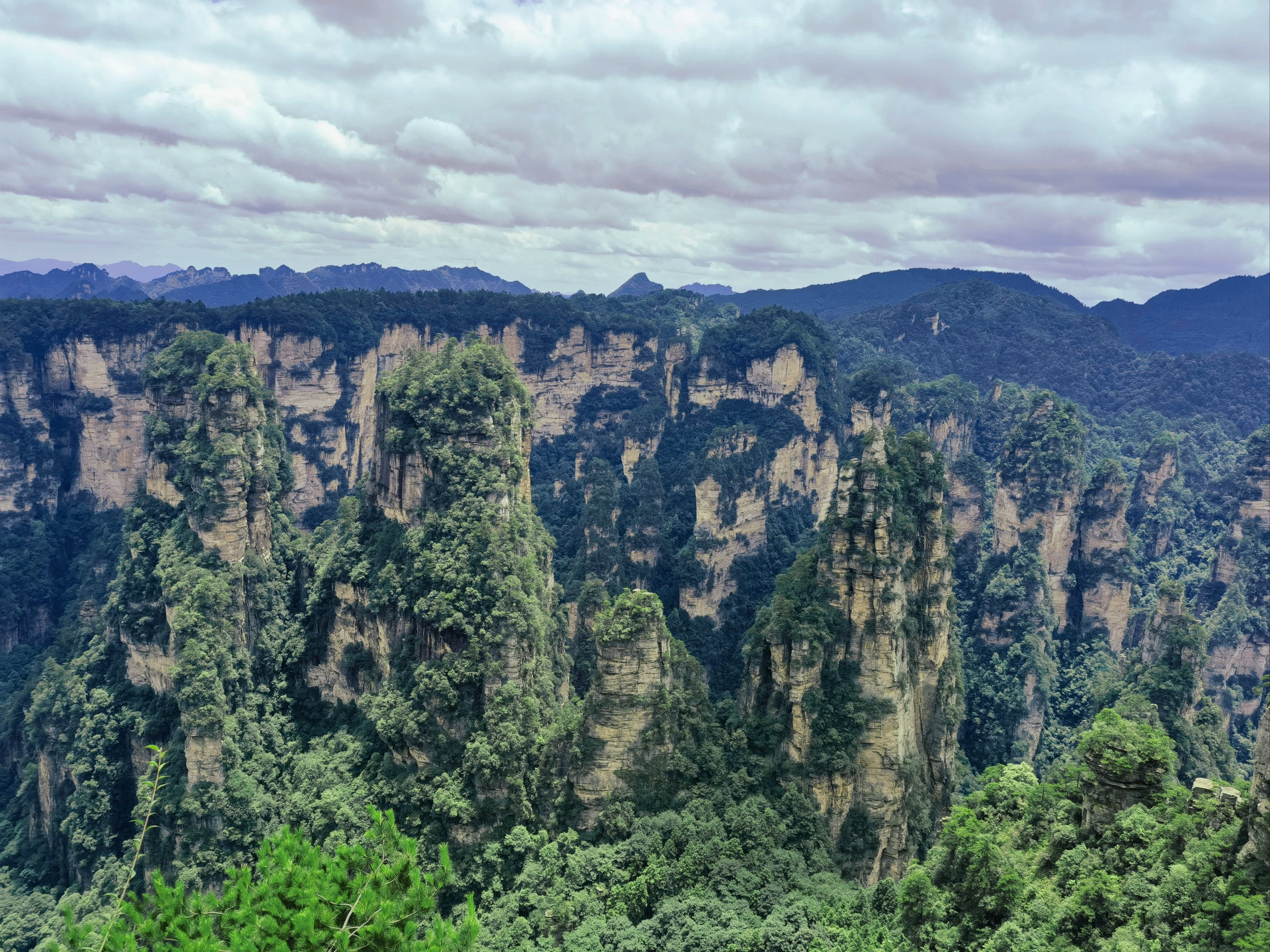 张家界风景 真实图片