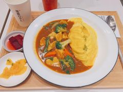 蔬菜咖喱蛋包饭-池奈·咖喱蛋包饭(熙地港店)