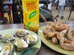 椒盐濑尿虾-贞姨美食·老字号海鲜大排档