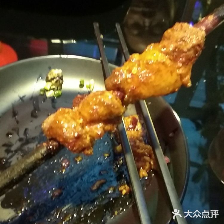 巨粗一根柳枝，肉上也有很浓的柳枝味