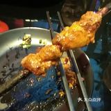 巨粗一根柳枝，肉上也有很浓的柳枝味