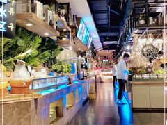 自助取餐区-大漠风烤肉火锅自助餐厅(鹰展店)