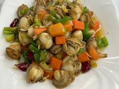 葱爆威海扇贝-威海渔村(静安旗舰店)