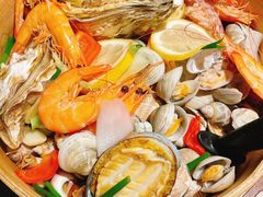 海鲜蒸锅-潮三爷砂锅焗海鲜·生腌·海鲜粥(朝晖店)