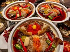 -草家酱蟹炭火烤肉店(珲春南路一店)