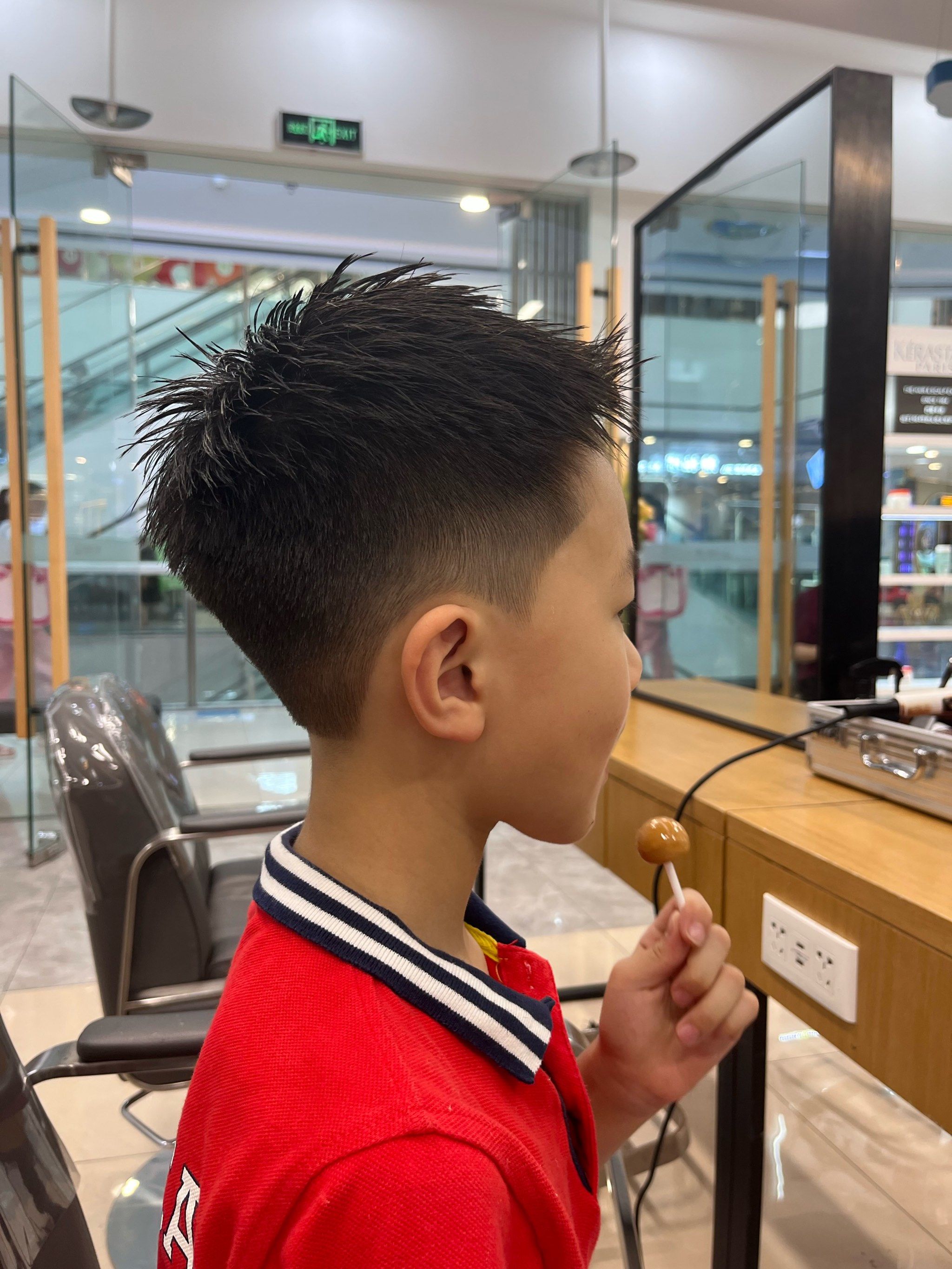 男孩子的个性发型