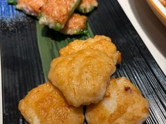 鱼饼拼酿尖椒-常来小聚·广州非遗传承餐厅(高德置地店)