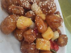 菠萝咕噜肉-台山美食一绝阿四台山黄鳝饭(阿四创作店)
