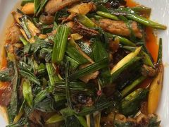 蒜苗回锅肉-茗椀楼餐厅