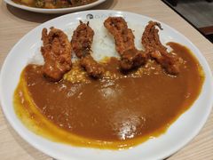 炸鱿鱼须咖喱饭-CoCo壱番屋(久光百货店)