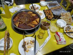 -老红桥炸灌肠牛肚锅烧烤(定福庄店)