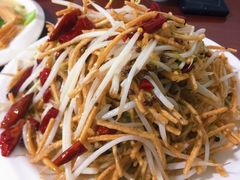 豆芽炒散子-杨记小炒老店