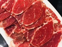 招牌鲜上脑-清真·海清斋铜锅涮肉牛羊肉小炒泡馍(大雁塔店)