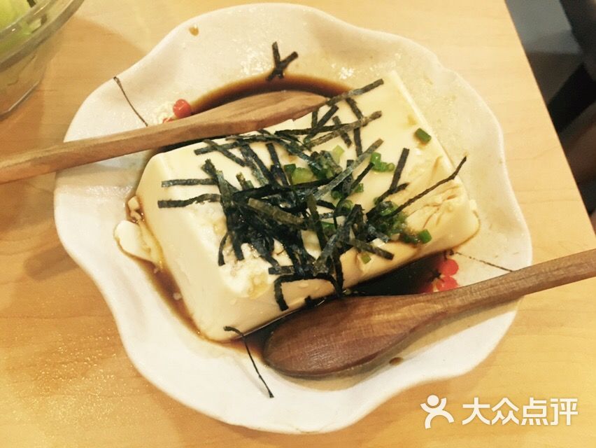 日料麻酱冷豆腐图片