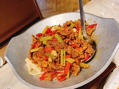 小炒黄牛肉-望湘园·湖南菜(宏伊店)