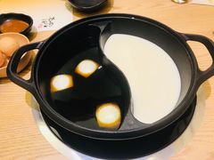 寿喜豆乳鸳鸯锅-伊豆野菜村(大族广场店)