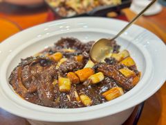 葱烧海参玛咖菌-聚宝渔港.五钻酒家(上地店)